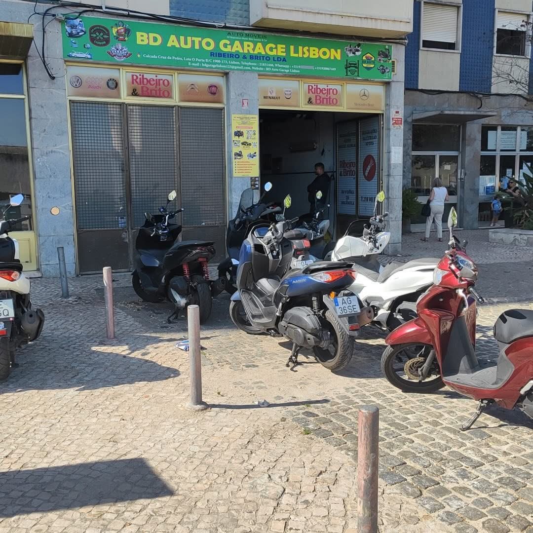 Área aberta da oficina BD Auto Garage